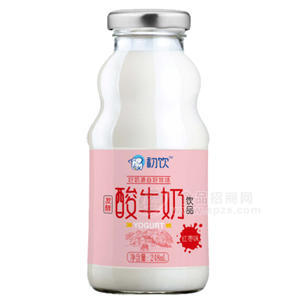 初飲  紅棗味發(fā)酵酸牛奶 乳飲品248mL