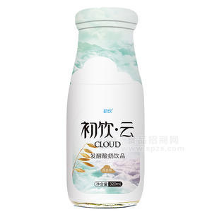 初饮  燕麦味发酵酸奶 乳饮品320mL