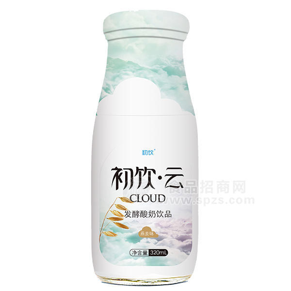 初饮  燕麦味发酵酸奶 乳饮品320mL
