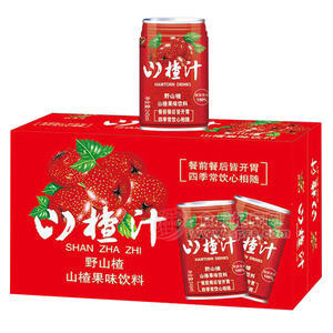 好佳佳 山楂汁 山楂果味饮品 245mL