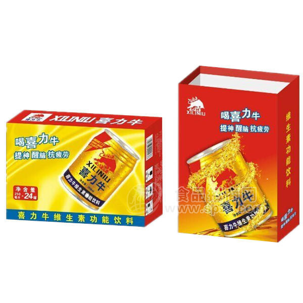 喜力牛维生素能量饮料