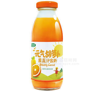 元气胡萝卜果蔬汁饮料