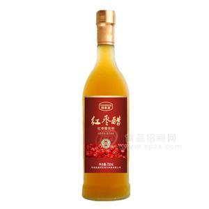 红枣醋果汁饮料750ml