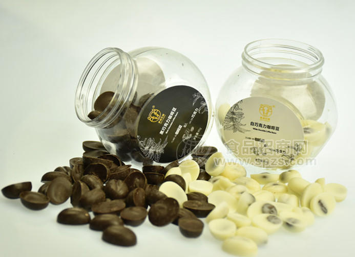 ·爱伲庄园 白、黑巧克力咖啡豆85g 
