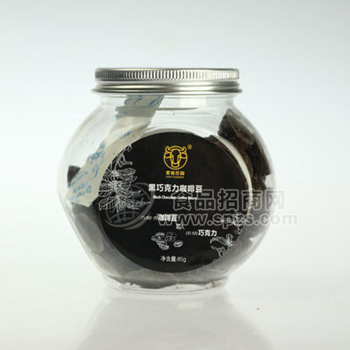 ·爱伲庄园 黑巧克力咖啡豆 85g 
