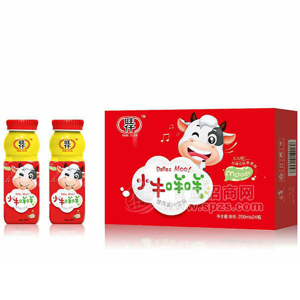 ·旺仟  小牛咩咩果汁饮品礼盒装200mLx24瓶 