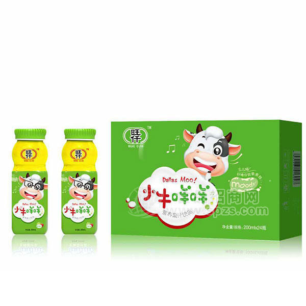 ·旺仟  小牛咩咩  果汁饮品礼盒装200mLx24瓶 