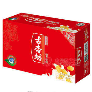 古杏坊低糖銀杏牛奶180ml×20罐裝
