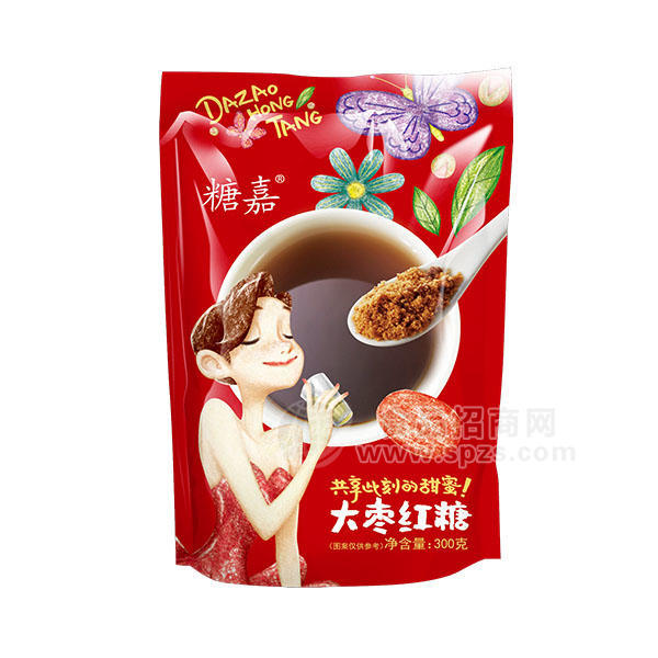 糖嘉大棗紅糖300g