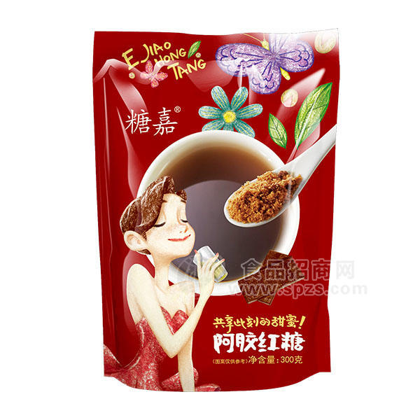 糖嘉阿胶红糖300g