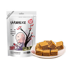 巴木里 原产地 0添加 素食 儿童类卡通包  功夫山楂汉堡