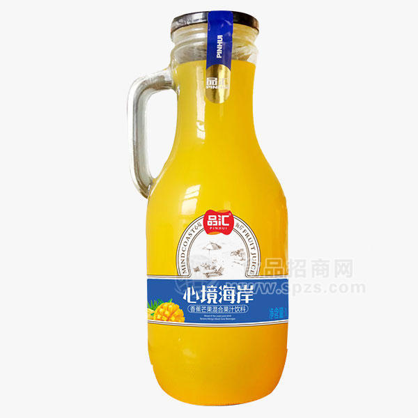 品汇香蕉芒果混合果汁饮料1.5L