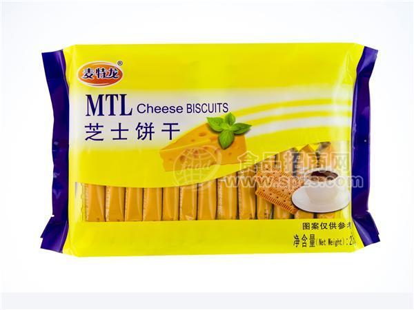 麦特龙 芝士饼干休闲食品275g