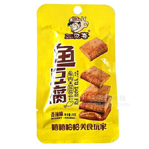 一見喜  魚豆腐（香辣味）休閑食品20g