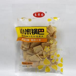 易景園小米鍋巴五香味 休閑食品90g