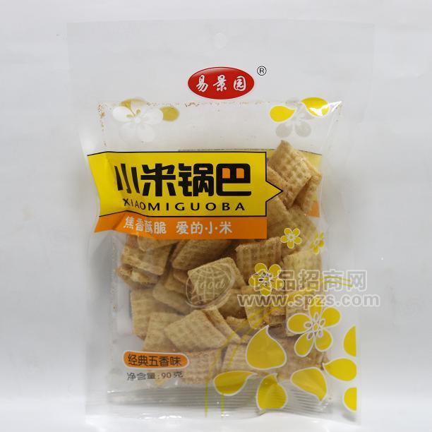 ·易景园小米锅巴五香味 休闲食品90g 