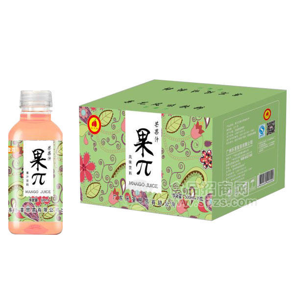 果π  芒果汁果汁饮料 500mLx15瓶