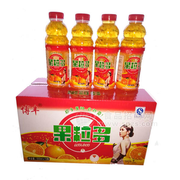 博豐果粒多果汁飲料