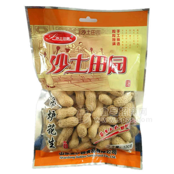 沙土田园吊炉花生 休闲食品炒货120g