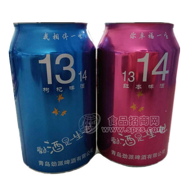 1314枸杞啤酒 红枣啤酒
