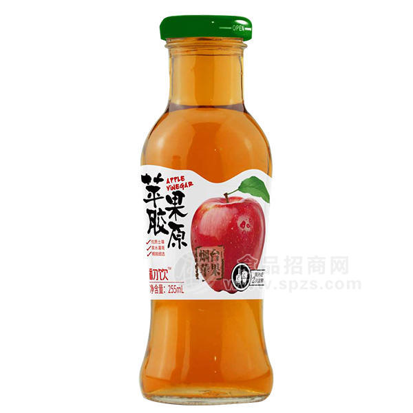 ·初饮  苹果胶原果汁饮品 255mL 