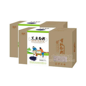 謙讓黑豆有機面粉 600g