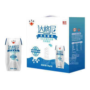 达格尼  风味酸奶饮品200gx12盒