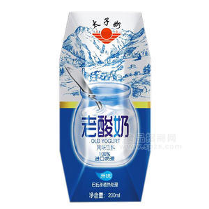 老酸奶 原味風(fēng)味飲料200mL