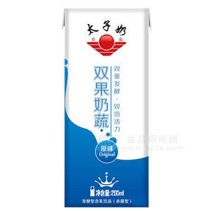 太子奶 原味雙奶果蔬飲品250mL