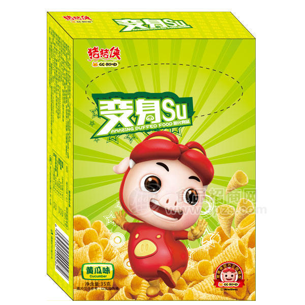 ·麦叽 黄瓜味 休闲食品35g 