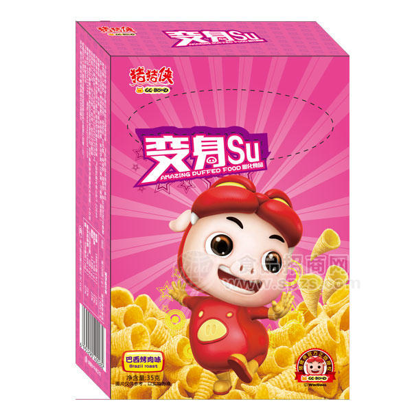 ·麦叽 巴西烤肉味 休闲食品35g 