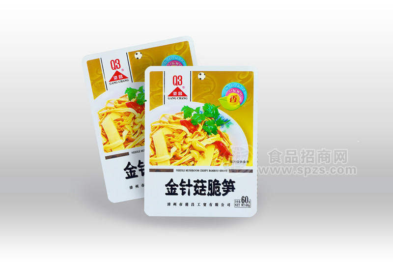 c軟包裝金針菇脆筍60g