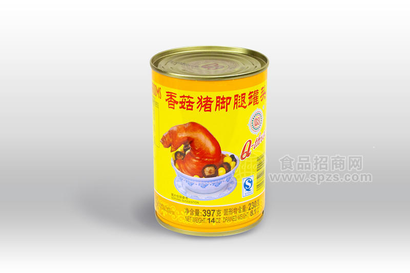 c香菇猪脚腿397g