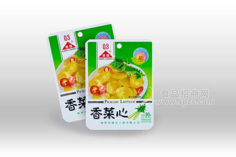 c软包装香菜心90g
