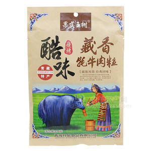 藏香牦牛肉粒燒烤味 休閑食品150g