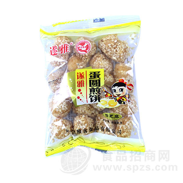 遂雅 白芝麻 蛋圆煎饼 休闲食品