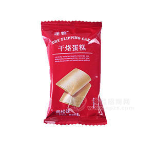 遂雅 肉松味 干烙蛋糕  休闲食品