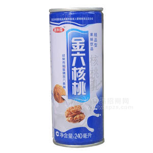 贏和露  金六核桃 果味飲品240mL