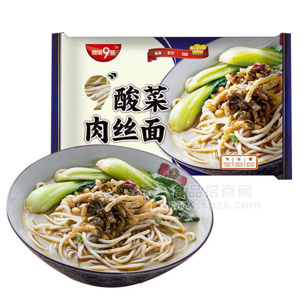·魏家9号   酸菜肉丝面 