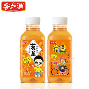 客加满茗星柠檬红茶 果味茶饮料500ml