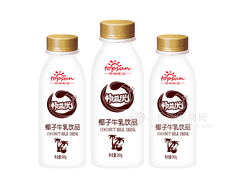 “暢益優(yōu)”350ml椰子牛乳飲品