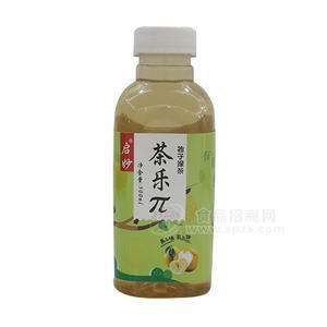 启妙 茶乐π 柚子绿茶 500mL