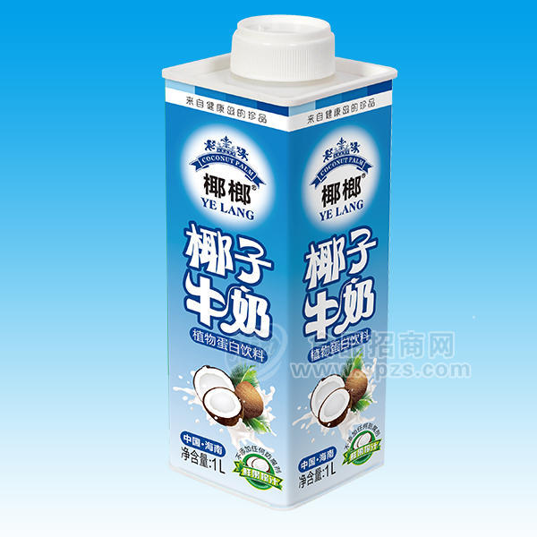 椰榔  椰子牛奶 植物蛋白饮料 1L