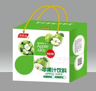 美格丝苹果汁饮料1Lx8瓶
