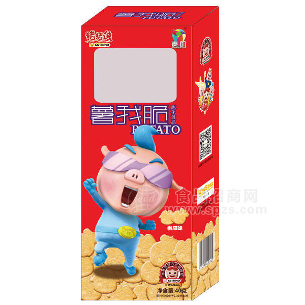 ·麦叽番茄味 薯我脆 膨化食品40g 