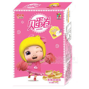 麦叽  香辣鸡翅味 贝蛋卷 小零食100g