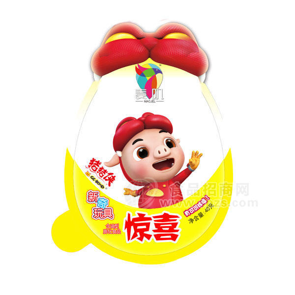 ·麦叽 新奇玩具膨化食品 40g 