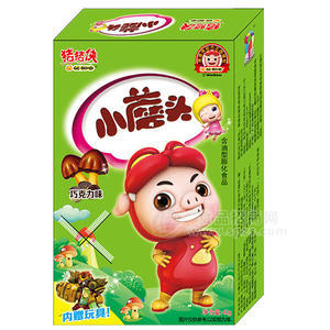 麥嘰 巧克力味小蘑頭 膨化食品42g