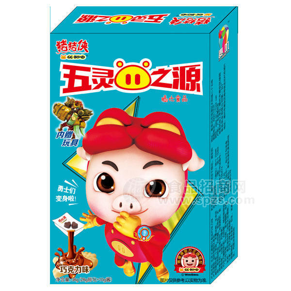 ·麦叽 巧克力味 膨化食品 38g 
