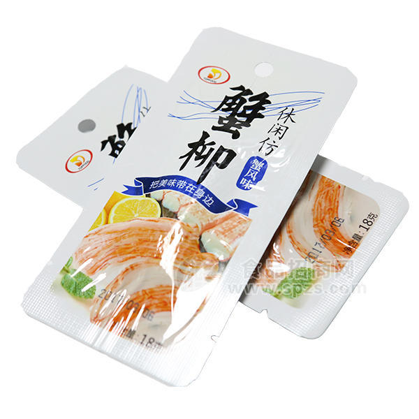顶源食品蟹柳 蟹风味休闲食品18g